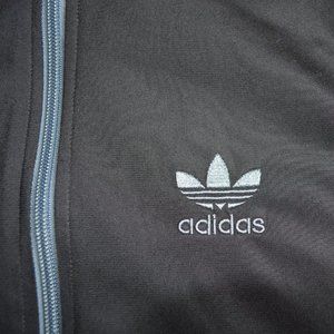 Adidas Trefoil Zip Up Track Jacket - Mens Small